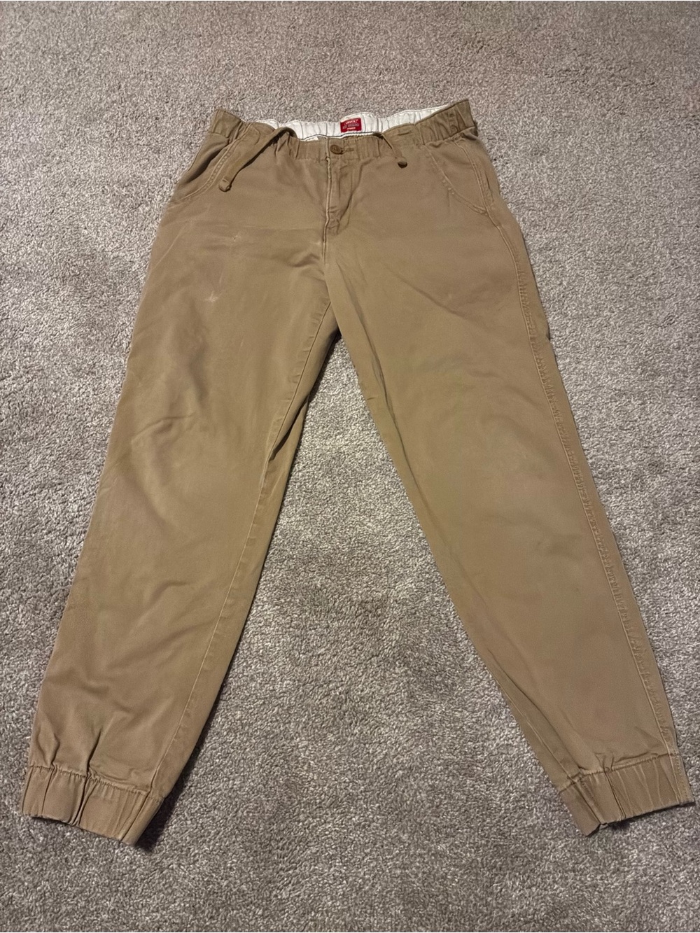 Levi's Men's Tan Jogger Pants